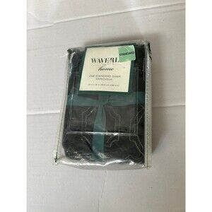 Waverly Home Black Pillow Sham Standard